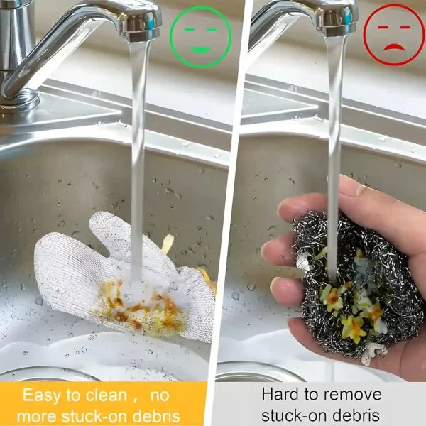 ( 1 Pcs ) Multipurpose Wire Dishwashing Gloves