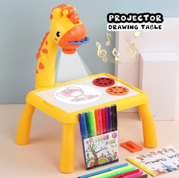 Giraffe Small Size Art Drawing Board