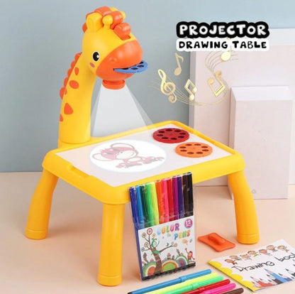 Giraffe Small Size Art Drawing Board