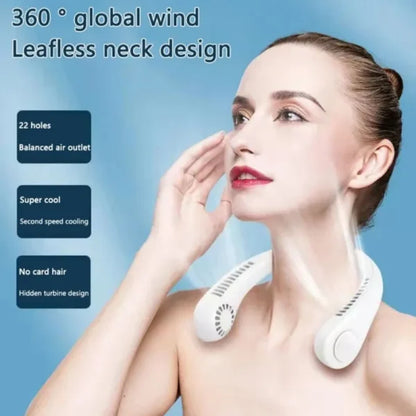 X5 Leafless Hanging Neck Fan